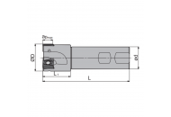 EMP13-025-XP25-AN11-02C Корпус фрезы ZCC-CT