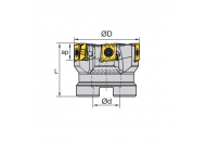 EMP09-040-A16-LN08-05C Корпус фрезы ZCC-CT