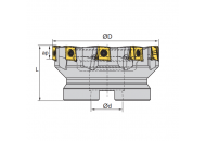 EMP09-100-B32-LN12-09C Корпус фрезы ZCC-CT