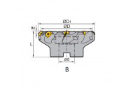 FMA01-100-B32-SE12-07 Корпус фрезы ZCC-CT