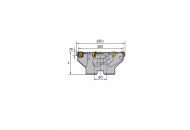 FMA04-050-A22-OD06-04C Корпус фрезы ZCC-CT