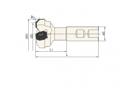 FMA07-025-XP20-ON06-02 Корпус фрезы ZCC-CT