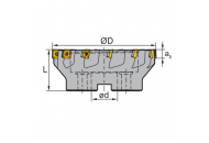 FMP02-160-C40-SE12-08 Корпус фрезы ZCC-CT