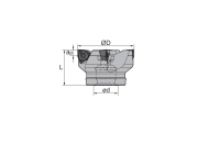 FMP12-050-A22-WN06-05C Корпус фрезы ZCC-CT