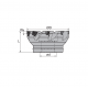 FMP12-100-B32-WN08-06C Корпус фрезы ZCC-CT