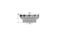 FMP12-160-C40-WN06-14 Корпус фрезы ZCC-CT