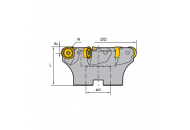FMR02-080-A27-RC12-07C Корпус фрезы ZCC-CT