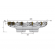 FMR02-250-C60-RC20-10 Корпус фрезы ZCC-CT