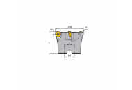 FMR02-066-A27-RC16-05C(FB) Корпус фрезы ZCC-CT