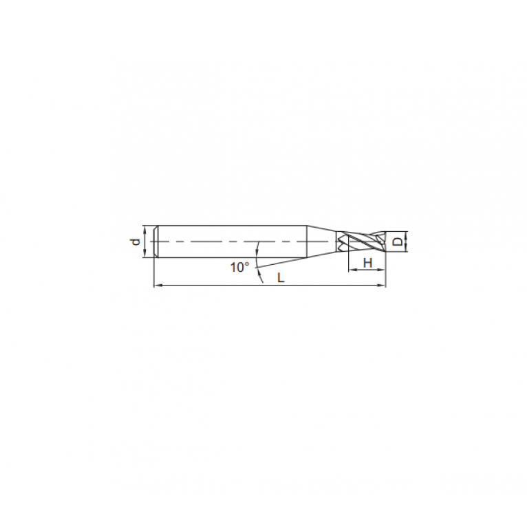 GM-2ES-D2.6 Фреза твердосплавная ZCC-CT