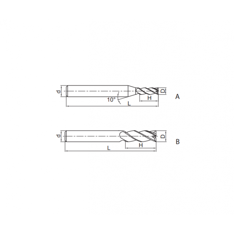 GM-4E-D18.0-G Фреза твердосплавная ZCC-CT