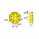 ODHT060508-GL Фрезерная пластина ZCC-CT
