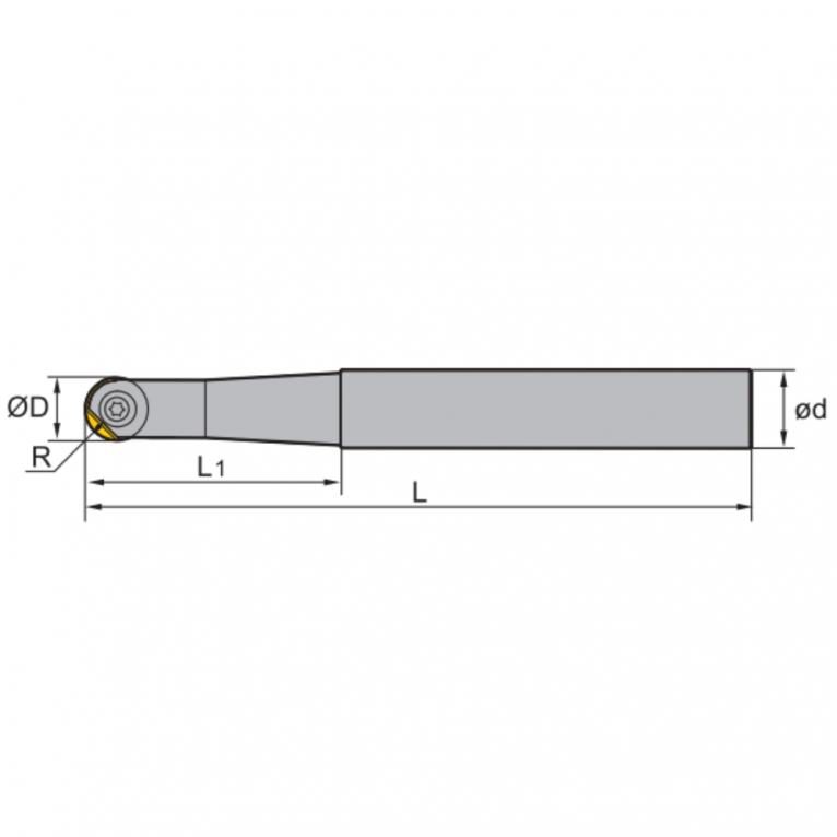 BMR02-016-G20-M Корпус фрезы ZCC-CT