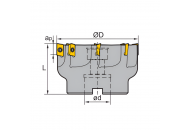 EMP02-032-A16-AP07-08C Корпус фрезы ZCC-CT